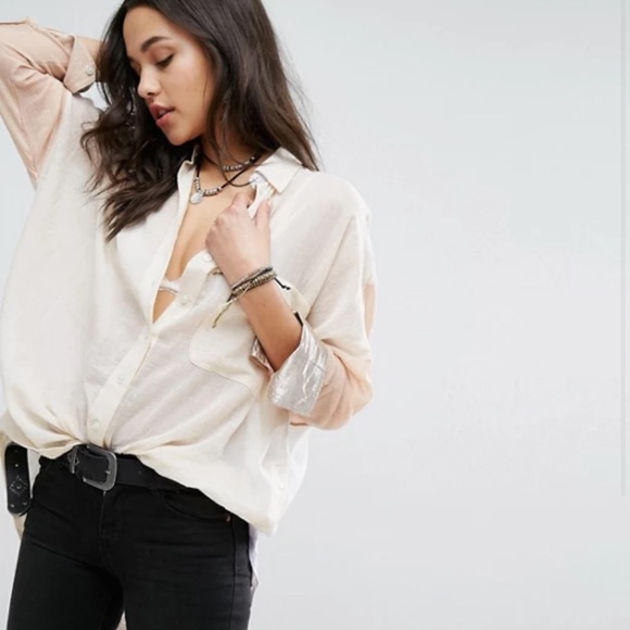 Free People Rainbow Rays Top - Picture 9 of 9